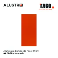 Foto dari produk Panel Alustro ACP AA-1006-Mandarin PE 3MM Skin 0.1MM