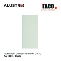 Foto dari produk Panel Alustro ACP AA-1001 Chalk PE 3MM Skin 0.1MM