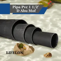 Foto dari produk Pipa PVC Lifelon Mof Ukuran 1 1/2' Tipe D Warna Abu