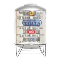 Foto dari produk Tangki Air Tirta Stainless Steel 1000 Liter Pakai Kaki