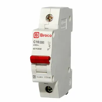 Gambar Aksesoris Listrik Broco MCB 16A (17316C) di Juragan Material