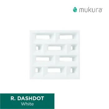 Gambar Roster Mukura 20 x 20 Dashdot White di Juragan Material