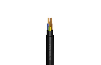 Gambar Kabel Listrik Supreme NYY 3 x 2.5mm  - Hitam di Juragan Material