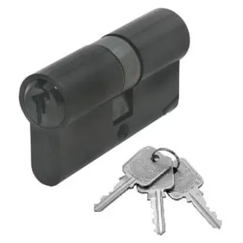 Gambar Kunci Dekkson Cylinder CYL DC DL65MM MATT BLACK di Juragan Material