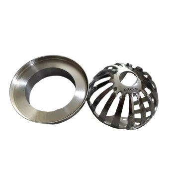 Gambar Talang Kharisma Roof Drain Brass Chrome 3" di Juragan Material