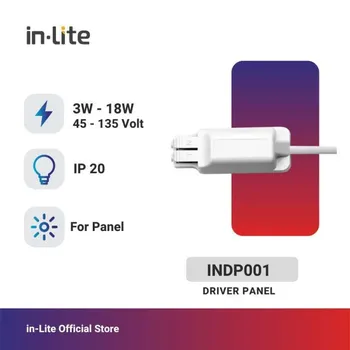 Gambar Lampu & Armatur  In-Lite Driver Panel / INDP-12W di Juragan Material