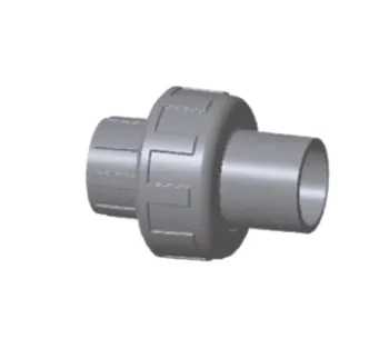 Gambar Aksesoris Pipa Lesso PVC Union Threated 1 1/4" Tipe AW di Juragan Material