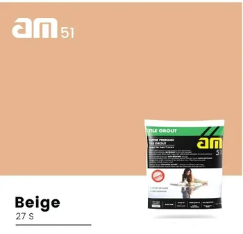 Gambar Nat Keramik AM 51 - 27S Beige @1kg di Juragan Material