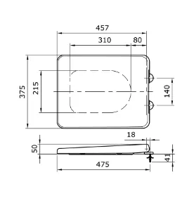 Gambar Aksesoris TOTO TC950SJ di Juragan Material