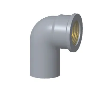 Gambar Aksesoris Pipa Lesso PVC Faucet Elbow With Metal Insert 3/4" Tipe AW di Juragan Material