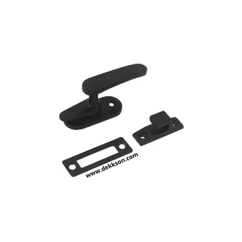 Gambar Aksesoris Pintu Jendela Dekkson Cam Window HDL CWH 103Z MATT Black di Juragan Material