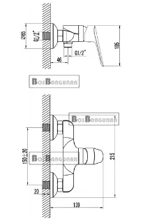Gambar Keran Air Wasser MSW-S1120 di Juragan Material