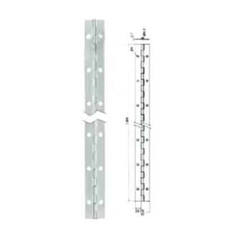 Gambar Pegangan Pintu Dekkson Hinge Continous ESS EL 1.80M SSS di Juragan Material