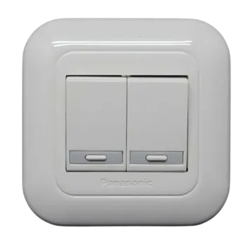 Gambar Outlet Listrik Panasonic Saklar Seri - WEJ78029 + WEJ5531 (2) di Juragan Material
