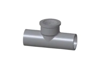 Gambar Aksesoris Pipa Lesso PVC Faucet Tee 3/4"x1/2" Tipe AW di Juragan Material