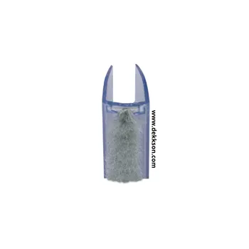 Gambar Aksesoris Pintu Jendela Dekkson Clip Seal With Brush CSB 002 12X3M di Juragan Material