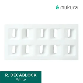 Gambar Roster Mukura 20 x 40 Decablock White di Juragan Material