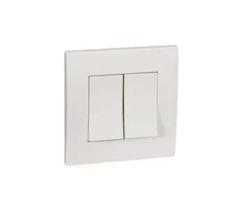 Gambar Outlet Listrik Schneider Saklar Lampu-2 Gang 1 Arah-KB32-1-WE -G3 di Juragan Material