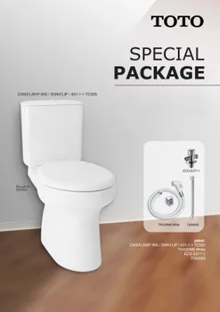 Gambar PROMO Closet Duduk TOTO CW431JW / F-WS / SW431JP / 431-1 + TC505  di Juragan Material