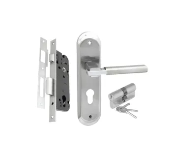 Gambar Pegangan Pintu Solid Small Handle On Plate SHP 82.02 di Juragan Material