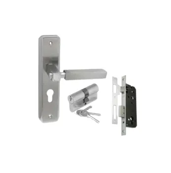 Gambar Pegangan Pintu Solid Small Handle On Plate SHP 82.03 di Juragan Material
