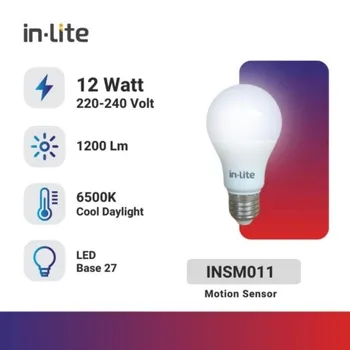 Gambar Lampu & Armatur  In-Lite INSM011 / 12 Watt / Smart Bulb di Juragan Material