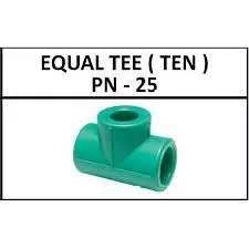 Gambar Aksesoris Pipa Toro 25 PPR Equal Tee PN25 8 inch di Juragan Material