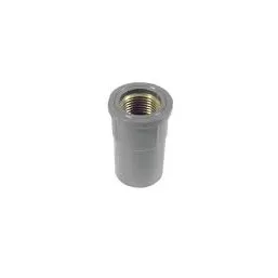 Gambar Aksesoris Pipa Vinilon PVC Faucet Socket Metal Insert 1/2" Tipe AW di Juragan Material