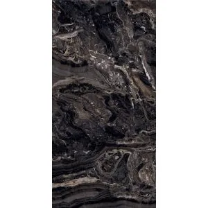 Gambar Granite Tile Niro Lux GLX34 Explosion Black - 120x240 di Juragan Material