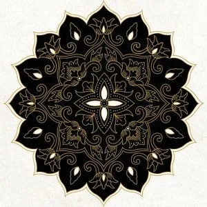 Gambar Granite Tile Niro Swatantra D0044 Mandala Cakra Ningrat 01 - 60x60 di Juragan Material