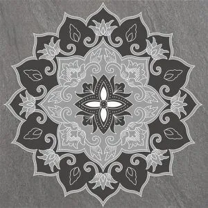 Gambar Granite Tile Niro Swatantra D0051 Mandala Cakra Ningrat 03 - 60x60 di Juragan Material