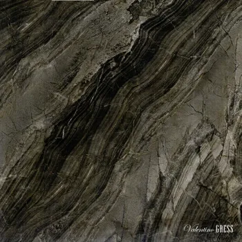 Gambar Granite Tile Valentino Fantasy Black - 100x100 di Juragan Material