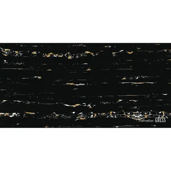 Gambar Granite Tile Valentino New Obsidian Black - 60x120 di Juragan Material