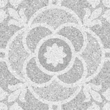 Gambar Keramik Asia Tile Roma Grey Decor - 25x25 di Juragan Material