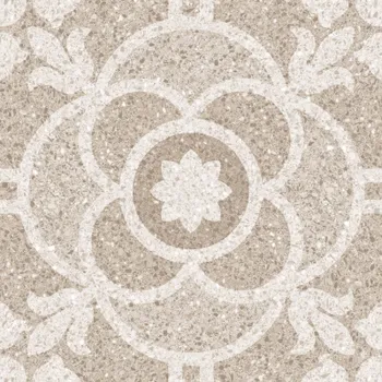 Gambar Keramik Asia Tile Roma Brown Decor  - 25x25 di Juragan Material