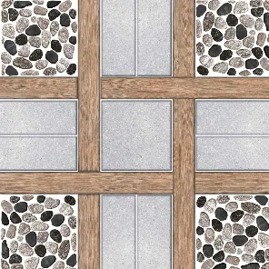 Gambar Keramik Ikema XSL Jetta - 40x40, Kasar Bertesktur di Juragan Material