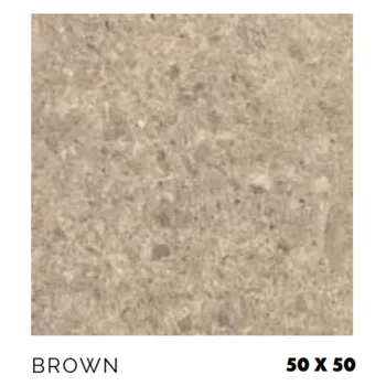 Gambar Keramik Platinum Dallas Brown - 50x50 di Juragan Material