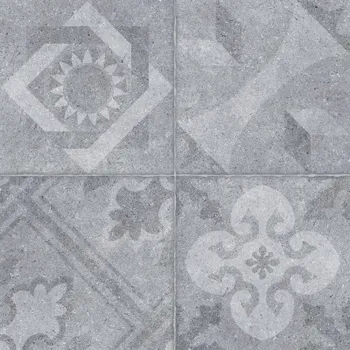 Gambar Keramik Platinum Angelo Grey Decor - 40x40 di Juragan Material