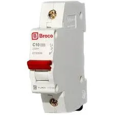 Gambar Aksesoris Listrik Broco MCB C 10A (17310C) di Juragan Material