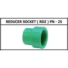 Gambar Aksesoris Pipa Toro 25 PPR Reducer Socket PN25 8 x 6 inch di Juragan Material