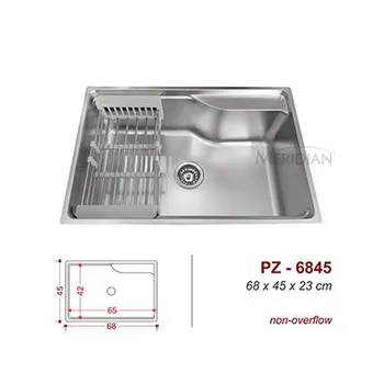 Gambar Bak Cuci Piring  Meridian PZ-6845 di Juragan Material