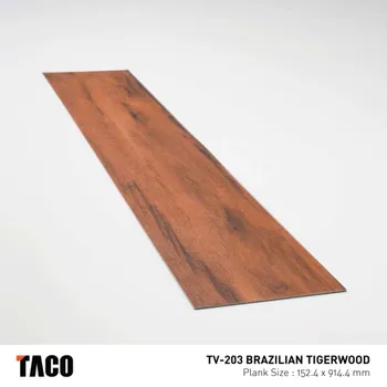 Gambar Vinyl Taco 2mm TV-203 Brazilian Tigerwood di Juragan Material