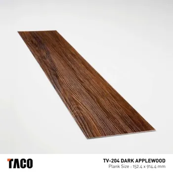 Gambar Vinyl Taco 2mm TV-204 Dark Applewood di Juragan Material