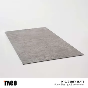 Gambar Vinyl Taco 3mm TV-024 Grey Slate di Juragan Material