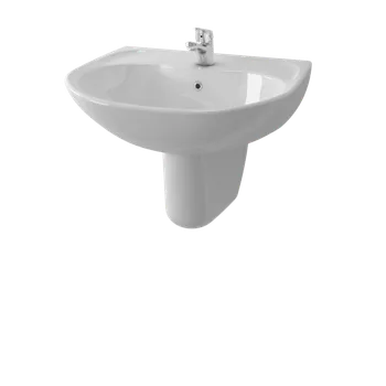 Gambar Wastafel TOTO LW240CJW/F-2 di Juragan Material