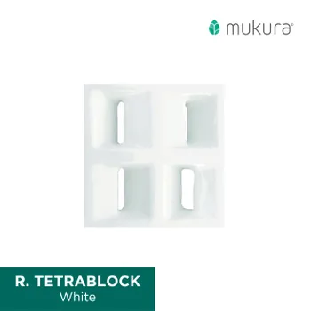 Gambar Roster Mukura 20 x 20 Tetrablock White di Juragan Material
