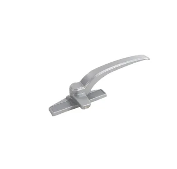 Gambar Aksesoris Pintu Jendela Dekkson Casement HDL CH 425 L/H - Silver di Juragan Material