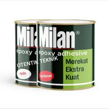 Gambar Lem Epoxy Milan 1 set (hardener + resin) 600gr di Juragan Material