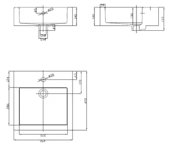 Gambar Wastafel American Standard Mizu 45 Wash Basin di Juragan Material