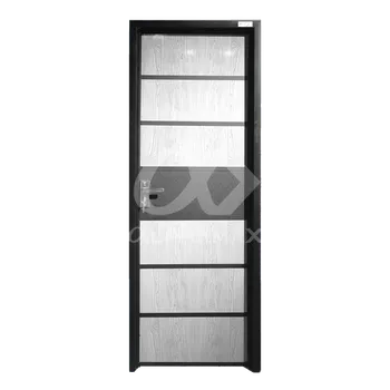 Gambar Pintu Alumunium Alphamax Boston G - Sand Black Metallic di Juragan Material